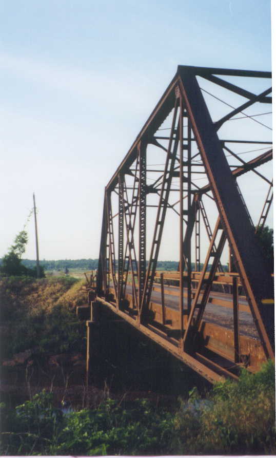 100 Foot Riveted Pratt Across the Deep Fork of the Canadian River