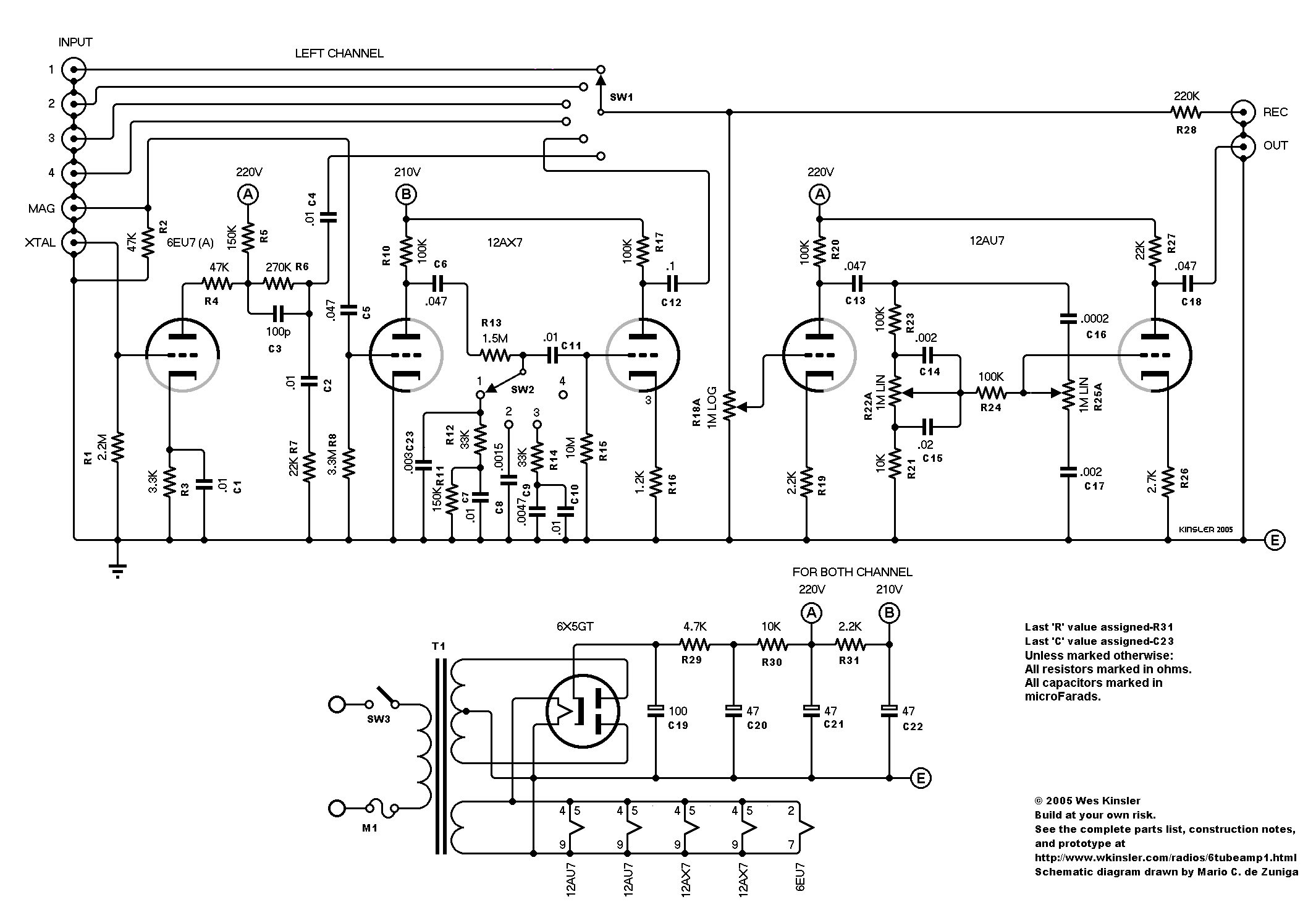 Hifi Preamp Circuit Diagram
